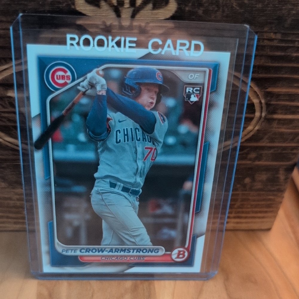2024 Bowman Pete Crow-Armstrong Rookie Card Cubs